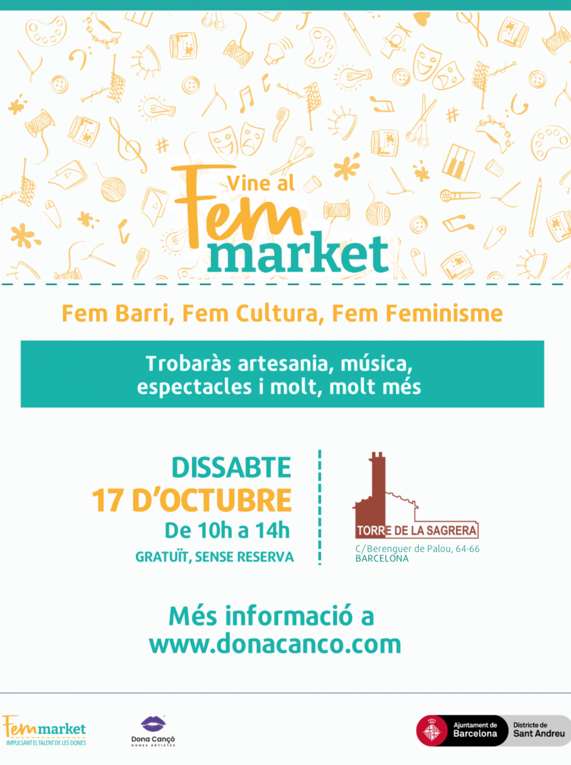 FemMarket Torre Sagrera 25 d'octubre