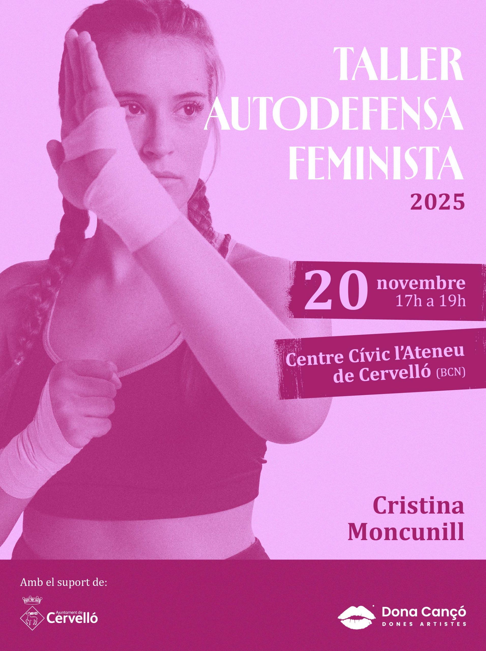Taller d'autodefensa feminista 25N