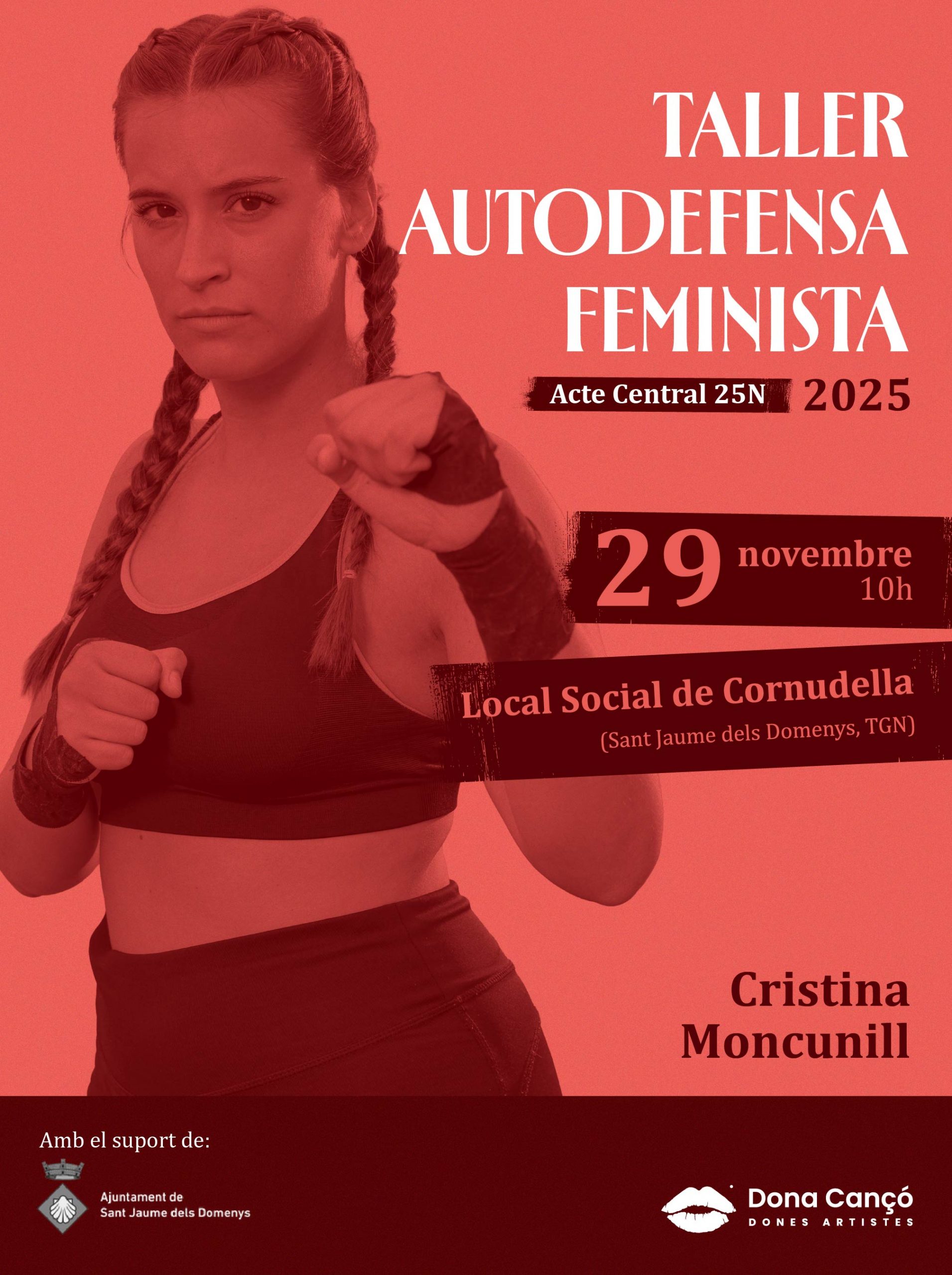 Taller d'Autodefensa Feminista 25N Sant Jaume dels Domenys