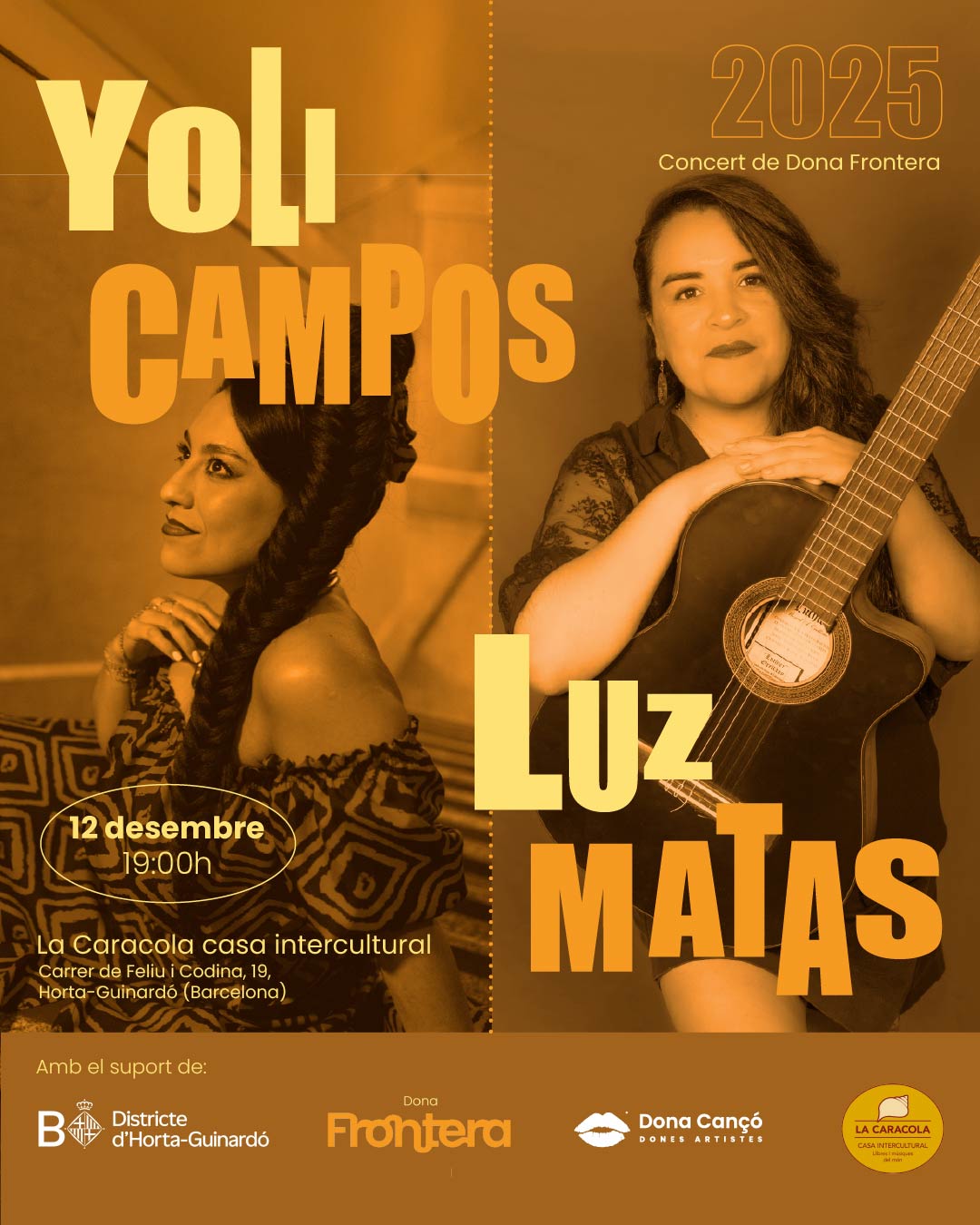 Concert intercultural Dona Frontera a Barcelona.