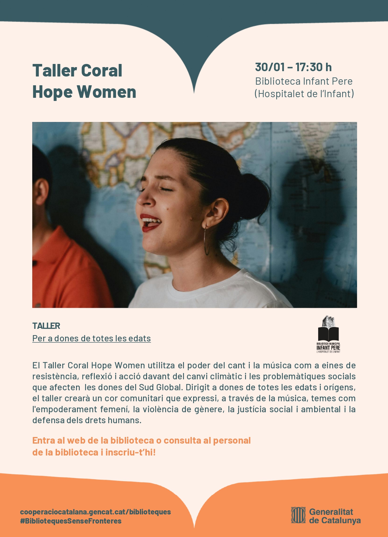 Taller Coral Hope Women a l'Hospitalet de l'Infant