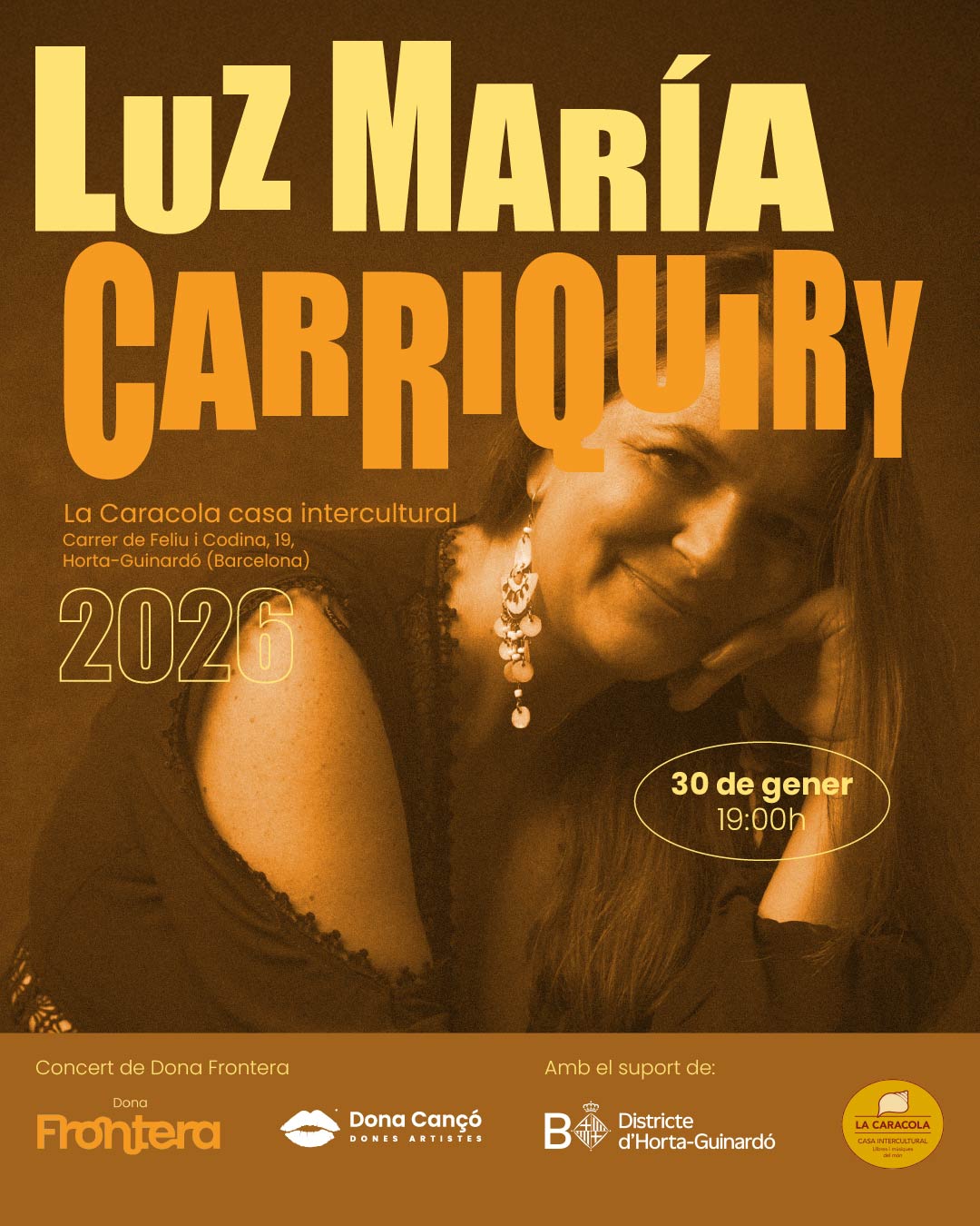 Concert Luz María Carriquiry a Barcelona.