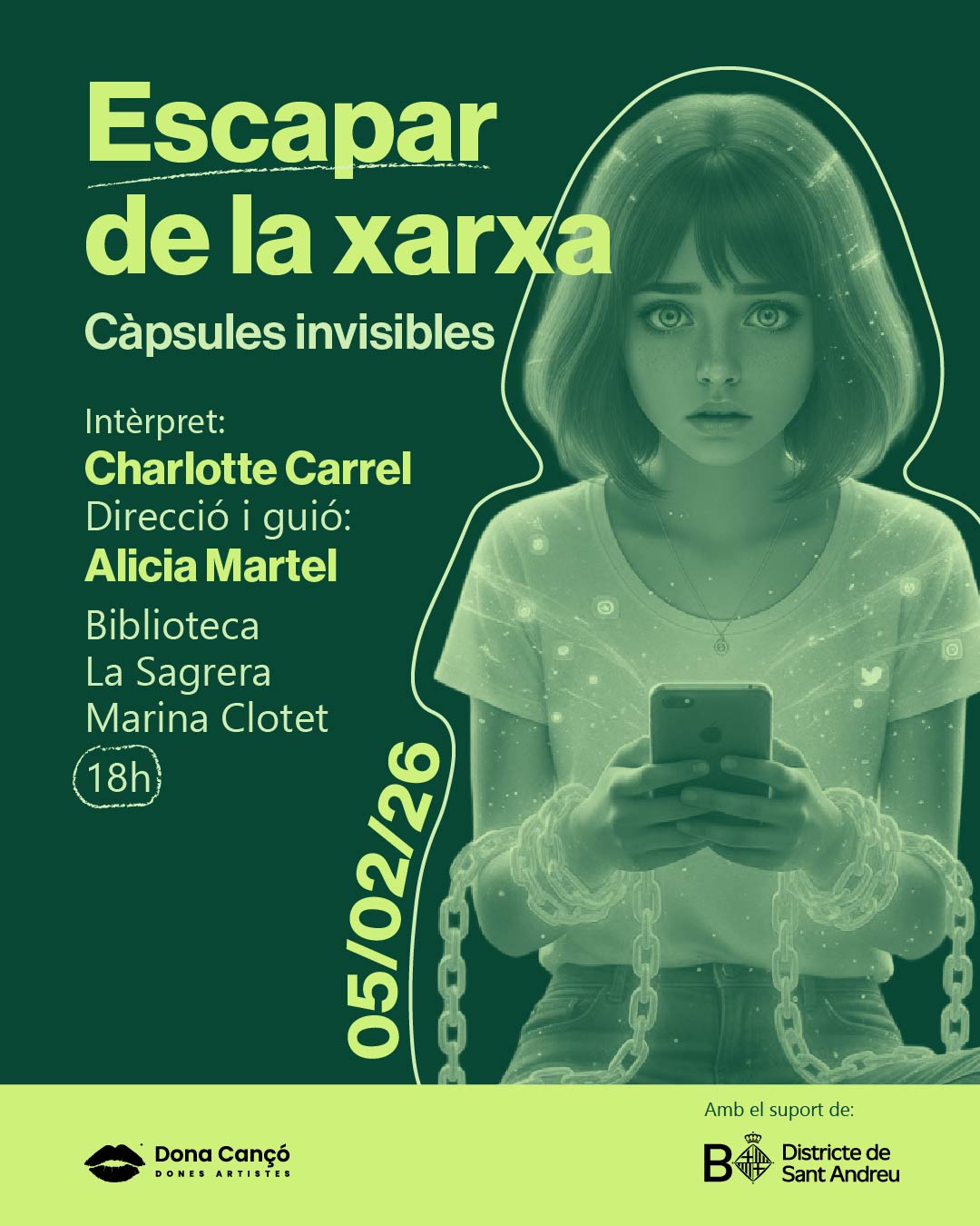 Escapar de les xarxes. Capsula de violència masclista